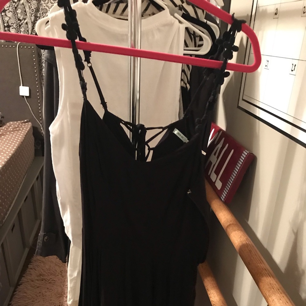 black dress